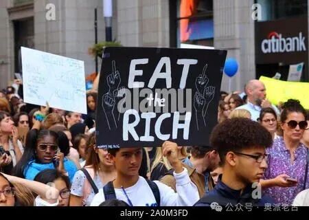 Eat the rich hi-res stock photography and images - Alamy