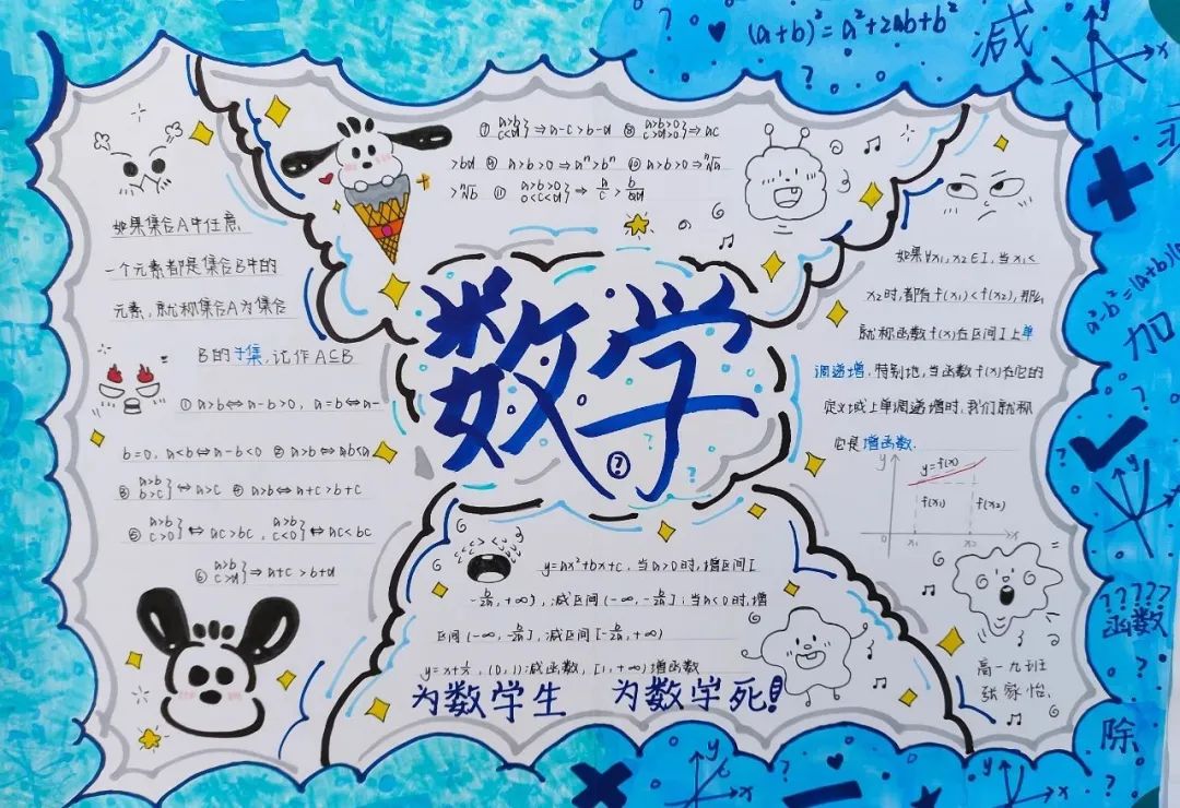 手抄报10日,我校举办了以"和谐数学,快乐数学,创新数学"为主题的数学