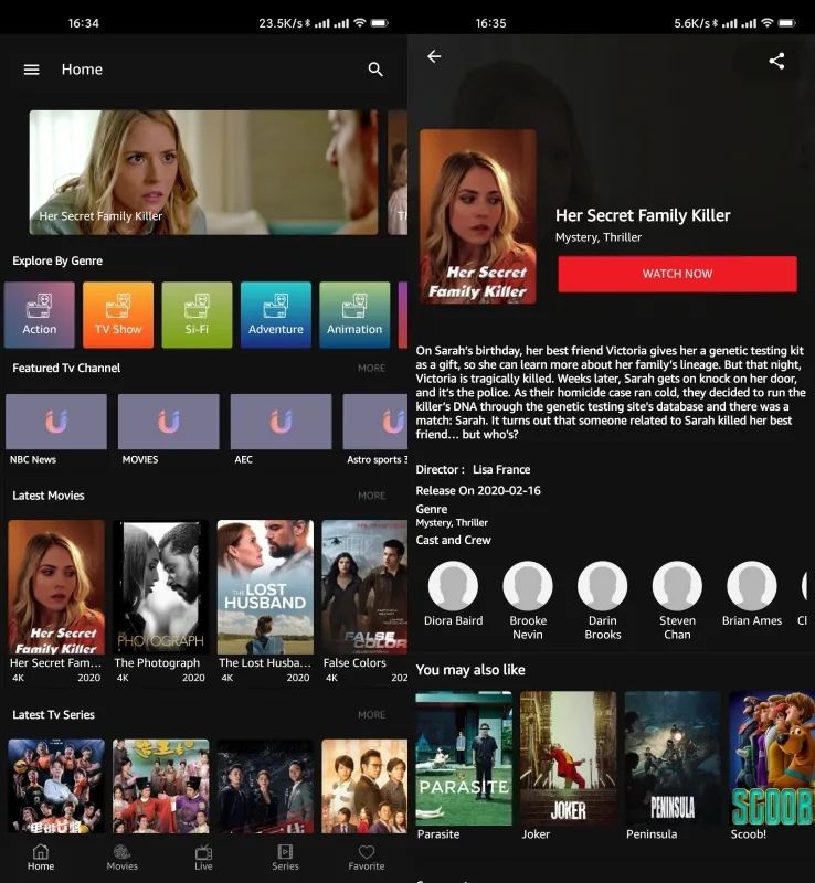 UU Movies Box 一款海外的手机观影直播软件,超多Netflix资源(图1) 图片