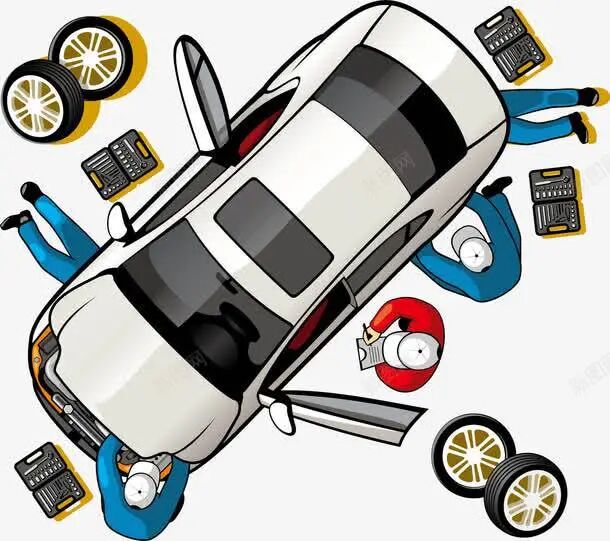 修车的人png图片免费下载-素材7ymqePVVk-新图网