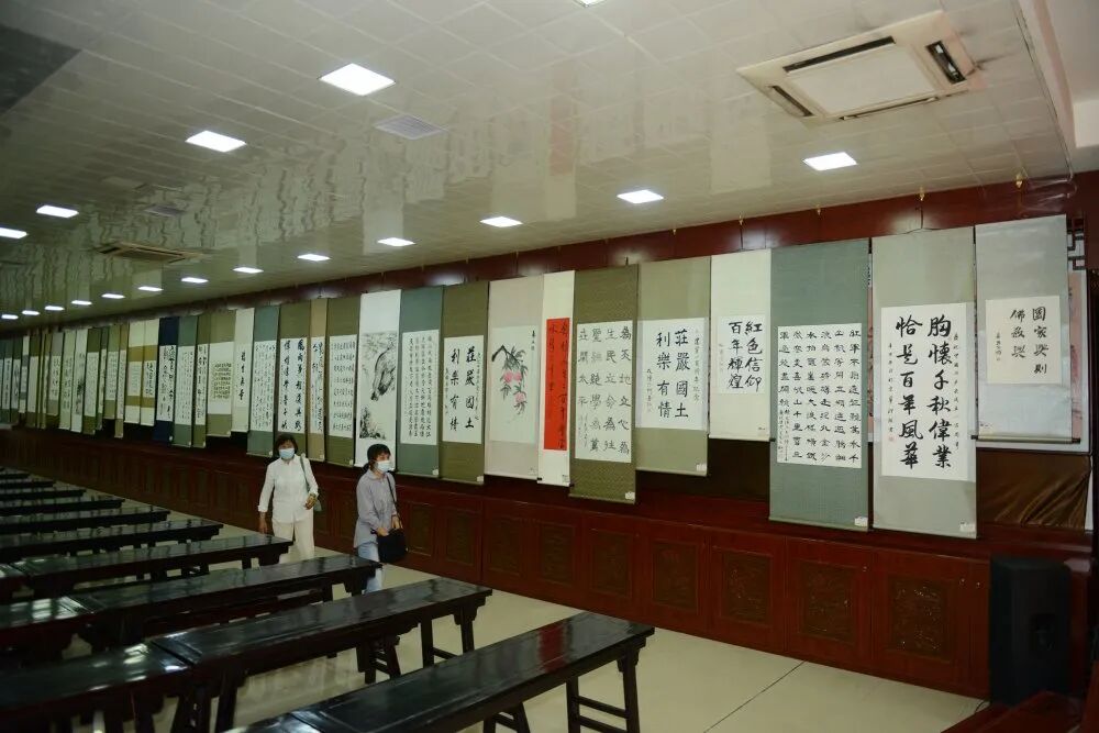 天宁禅寺举行庆祝建党“百年辉煌”主题书法展