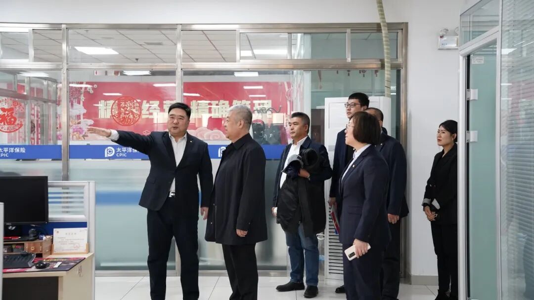 副总经理刘库,中国太保产险哈尔滨中心支公司党委书记,总经理张广辉