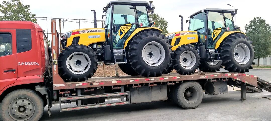 龙年春来早春耕备货忙东风井关拖拉机密集发货助力春耕