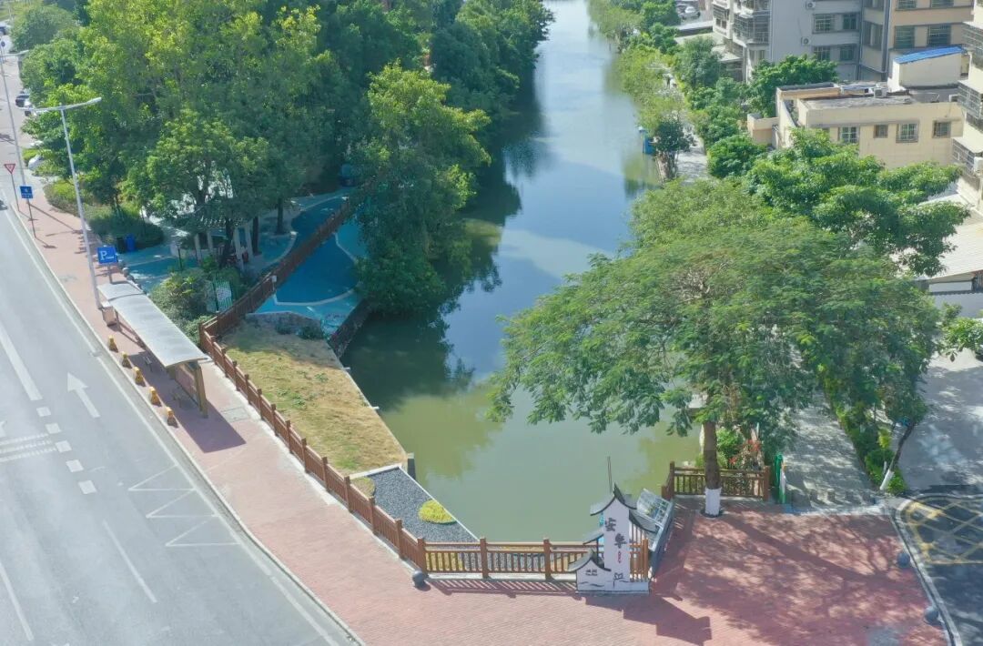 ▲安阜涌治理后