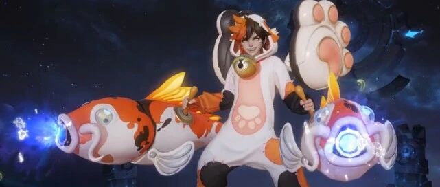 王者荣耀：蒙犽喜得S21赛季战令皮肤，在幻想世界中作战太萌了