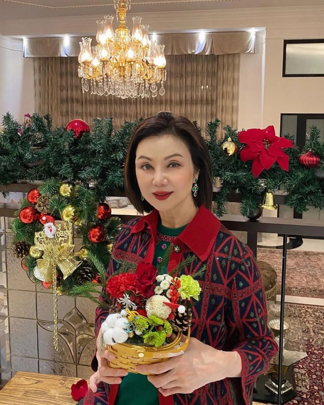 现年67岁的谢玲玲近年活跃于社交平台,不时在ig分享富贵生活点滴,更大