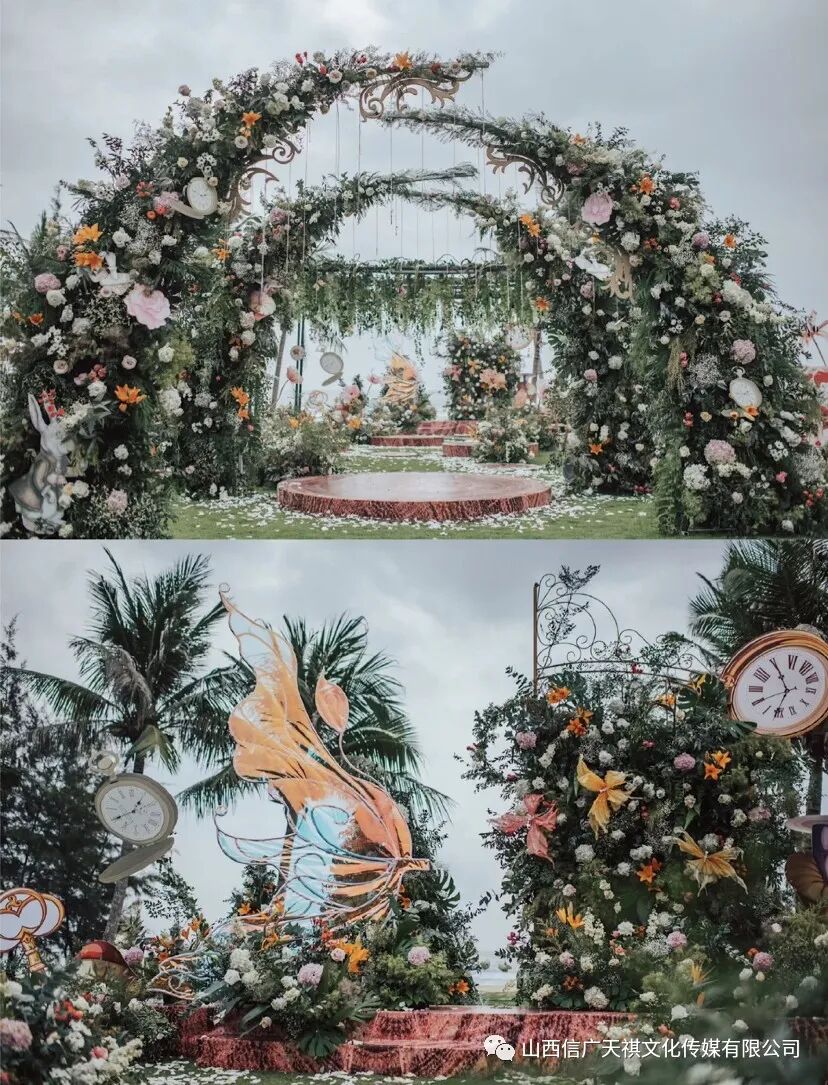 婚礼场布 | 奢华童话主题婚礼