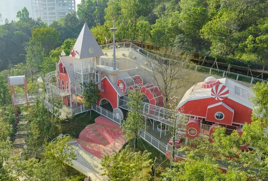 深圳龙岗儿童公园一站畅玩的无动力遛娃圣地