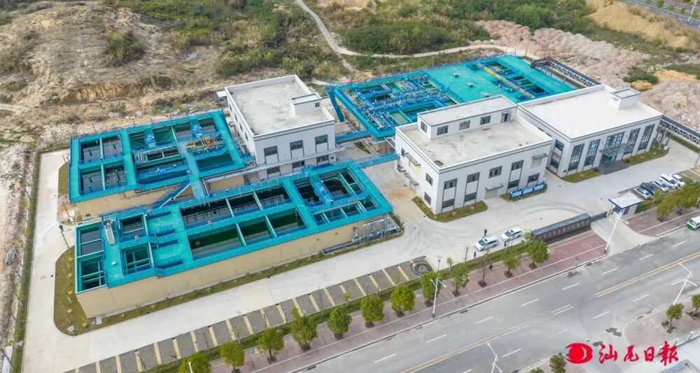 海丰首饰产业环保集聚区废水处理中心。陈茂辛 摄