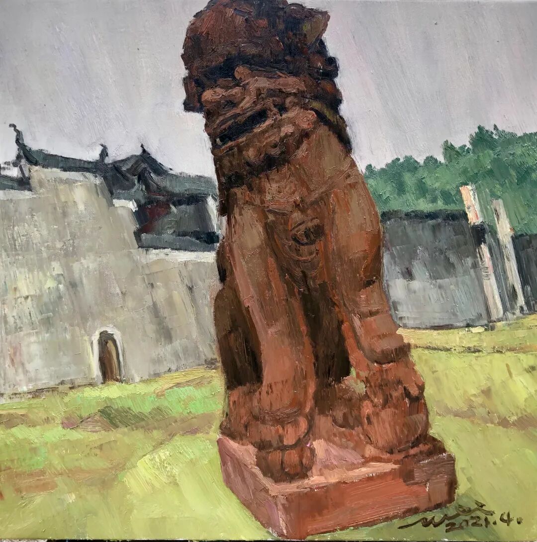 要把在现场的感受表达出来——王嵬话风景油画写生