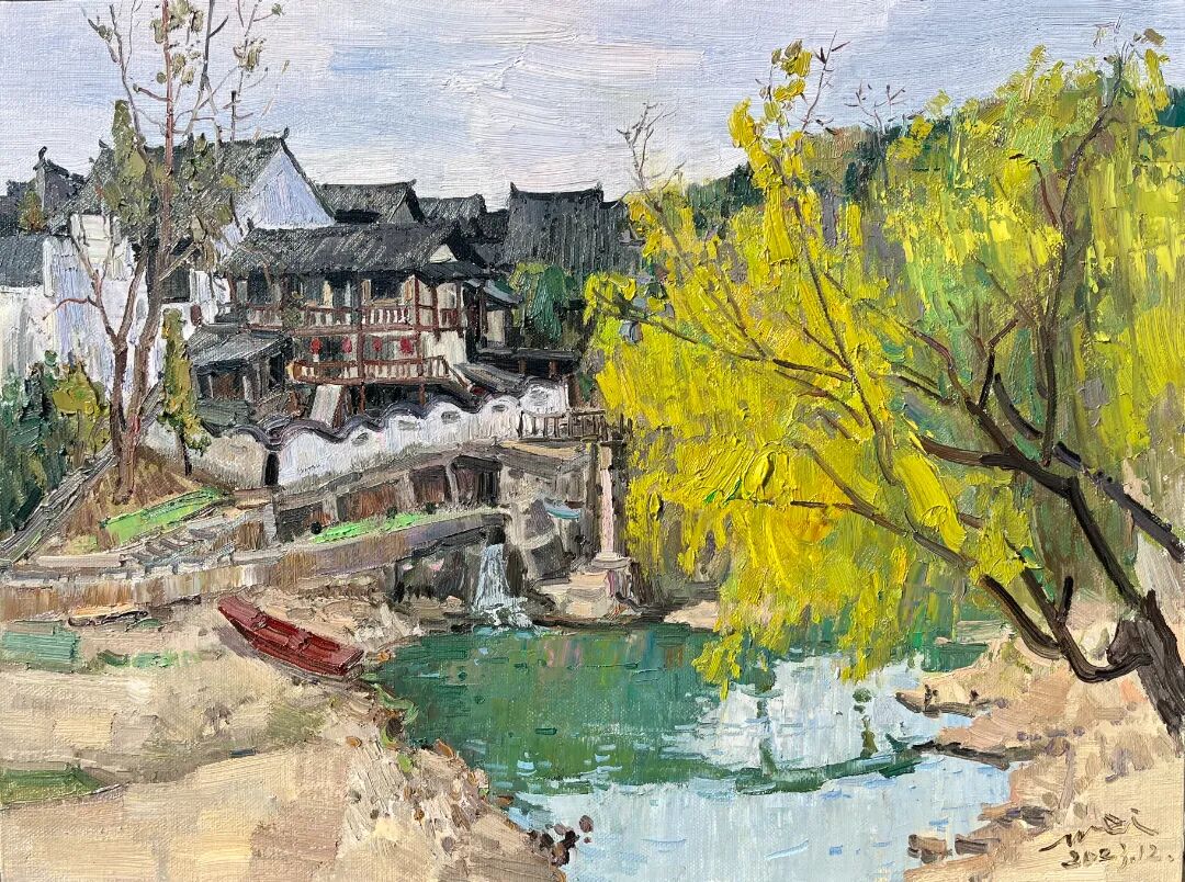 要把在现场的感受表达出来——王嵬话风景油画写生