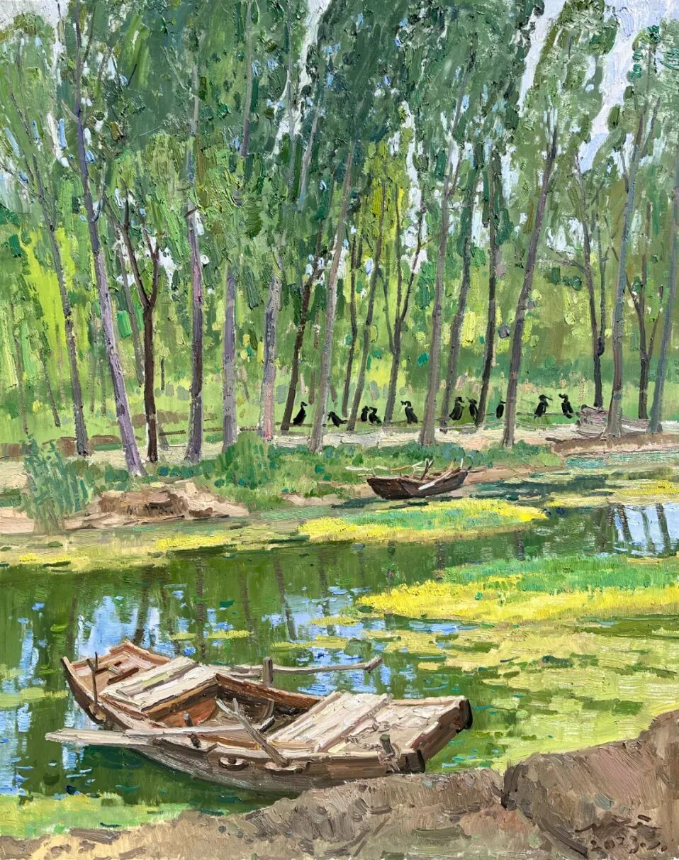 要把在现场的感受表达出来——王嵬话风景油画写生
