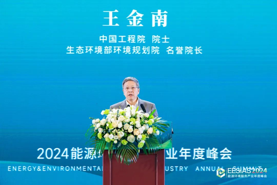 王金南院士：大力发展绿色新质生产力 全面推进美丽中国建设