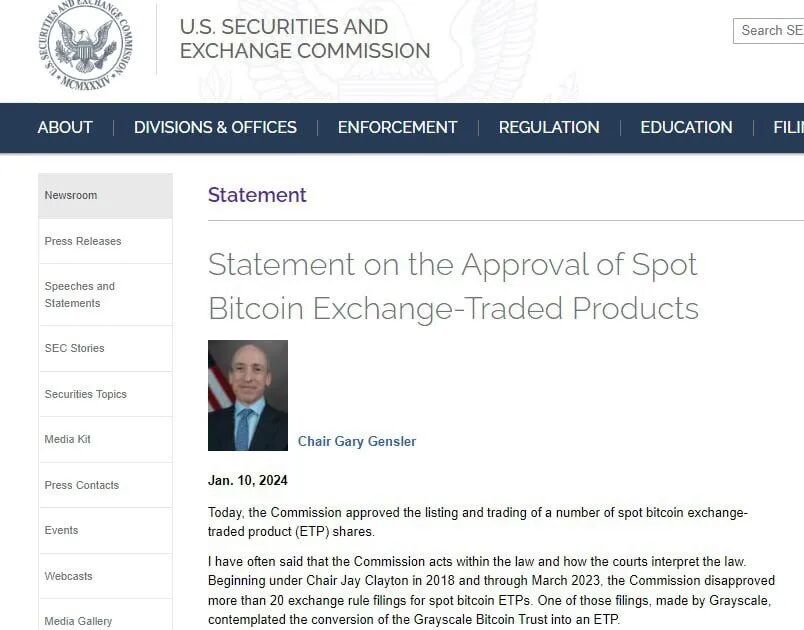 为什么BTC ETF通过后，上涨确是ETH？