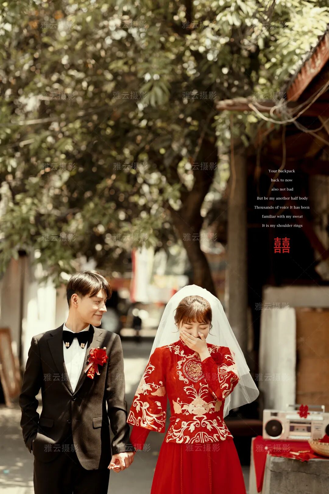 那些没有ps的年代，结婚照的画风竟然是这样的？！