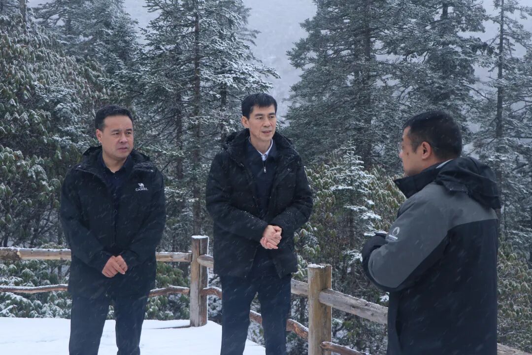 "假期前夕,县委书记张建强在检查督导"五一"假期旅游服务保障和安全