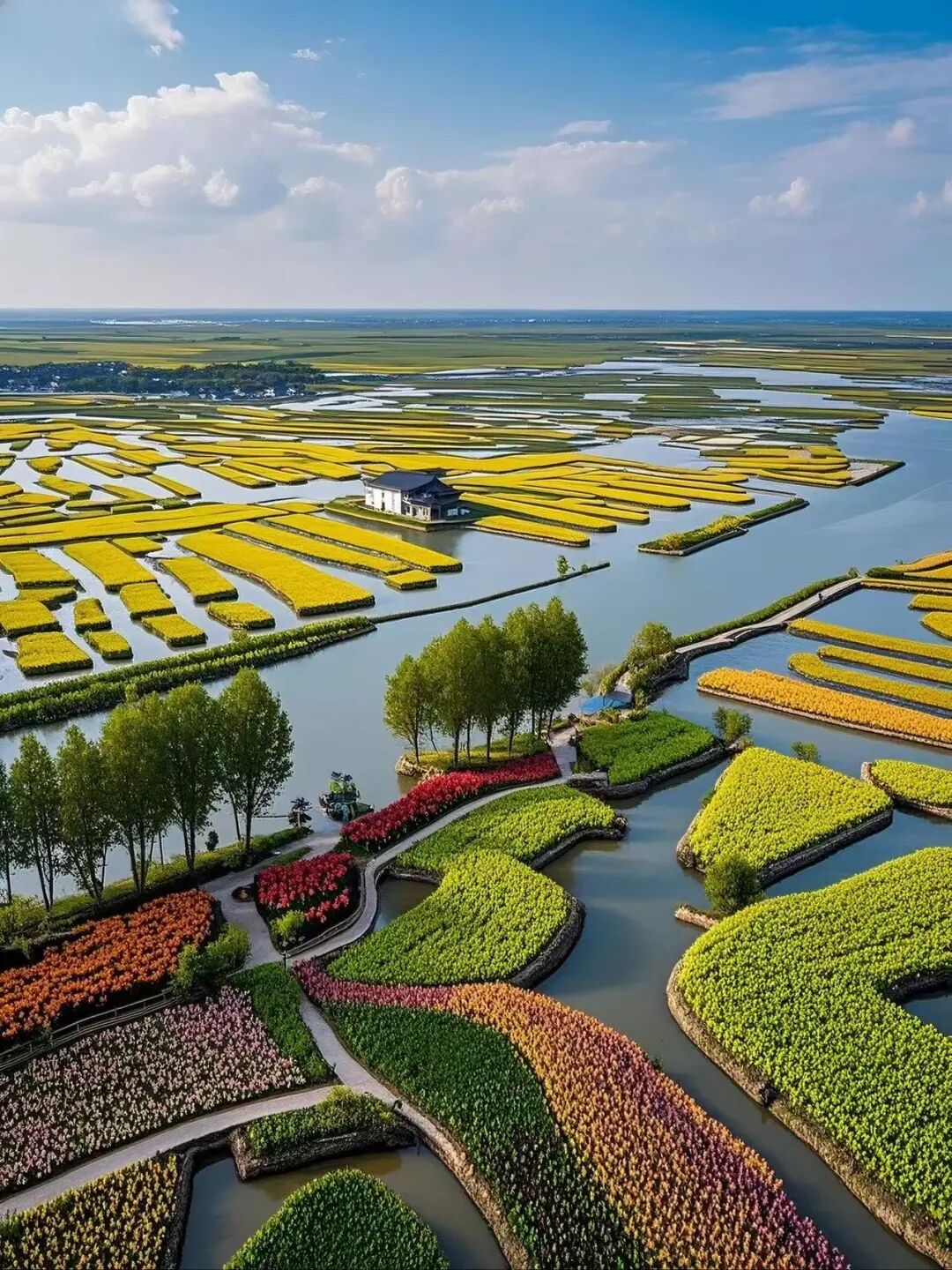 比乌镇人少，比扬州诗意，这座最幸福的早茶小城，蟹黄汤包鲜美，秋天更是美哭了