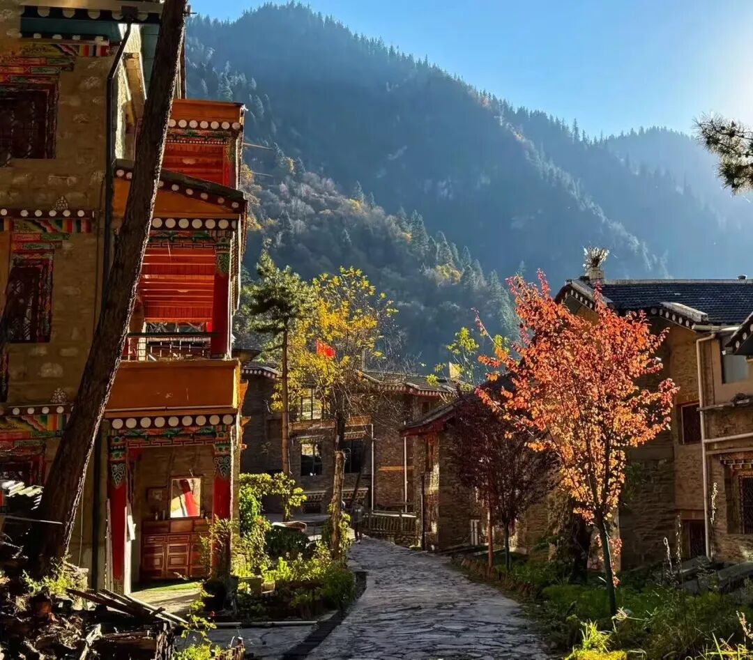 比九寨沟丰满20倍！这个亚洲最美县城，开车4h，彩林绝美却低调到令人心疼！