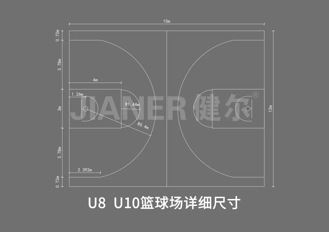 篮球场地面_篮球地面都有什么材质_篮球地面标线尺寸图