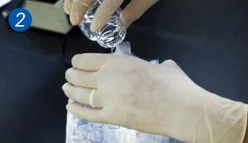 倒入51/97孔定量盘,无需稀释