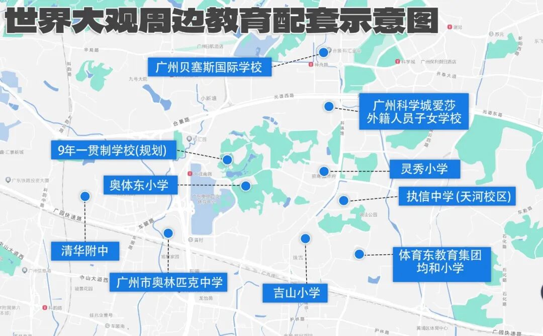 天河越秀世界大观项目即将开展示厅，预计会卖8万！