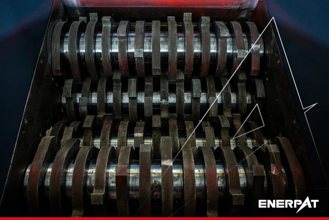 恩派特四軸破碎機(jī)，助力固廢回收從高難度走向高效率！