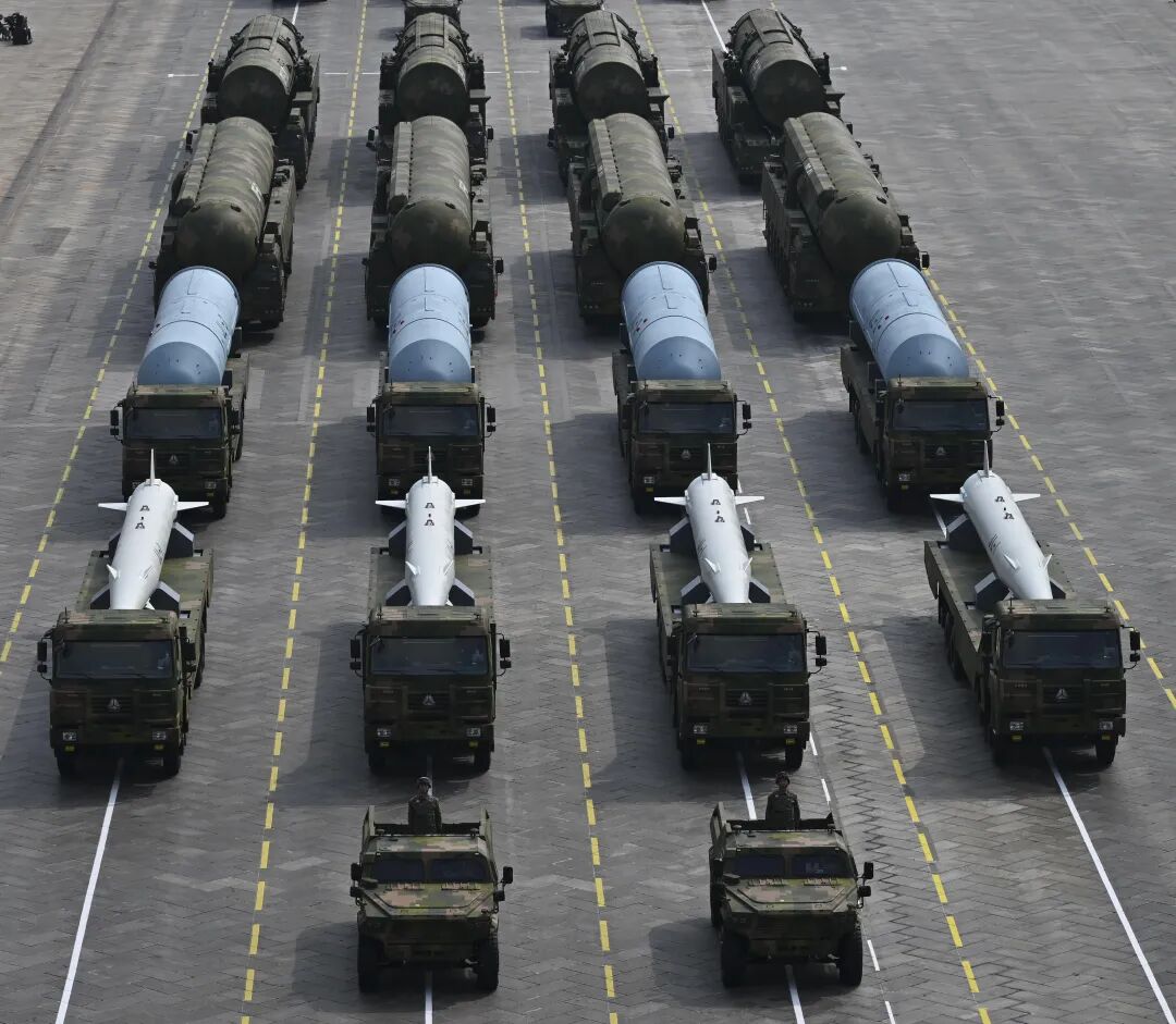 核导弹第一方队 新华社发