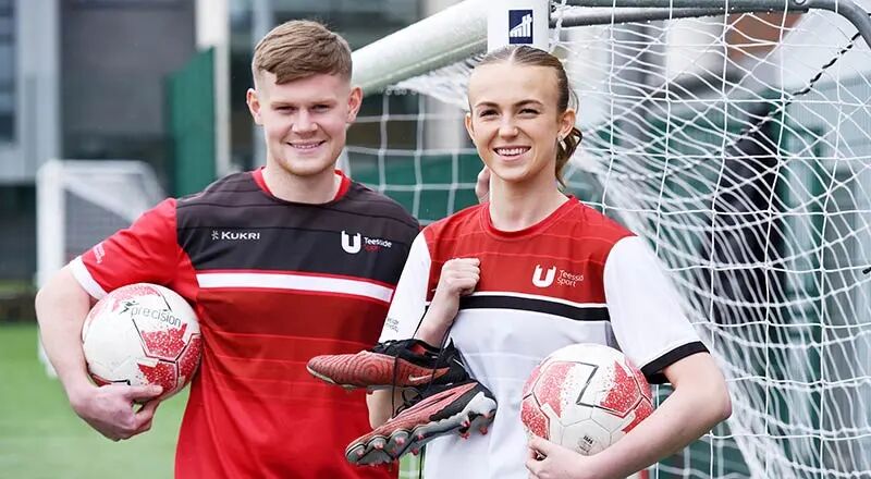 提赛德大学两名学生入选英国国家足球队！