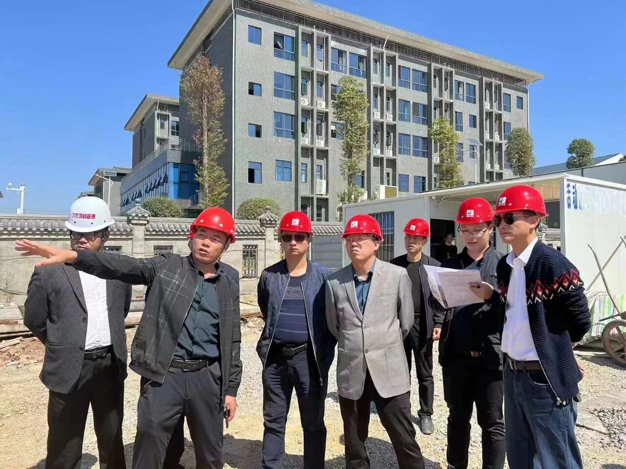 邵东经开区党工委书记欧阳浪深入项目一线，进行现场调研_邵阳头条网