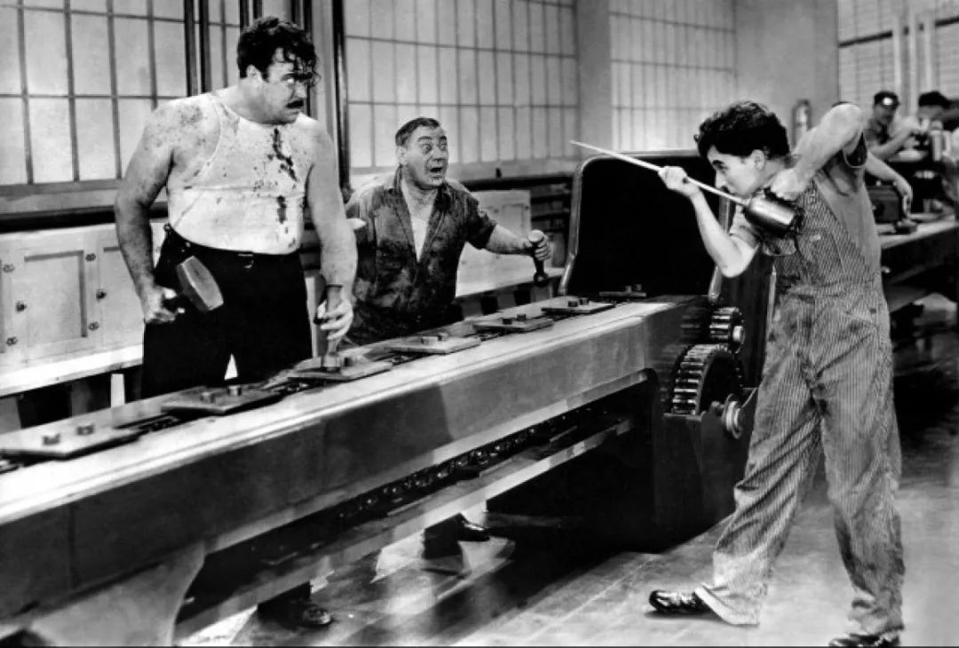1936年查理卓别林最后一部默片摩登时代观影沙龙