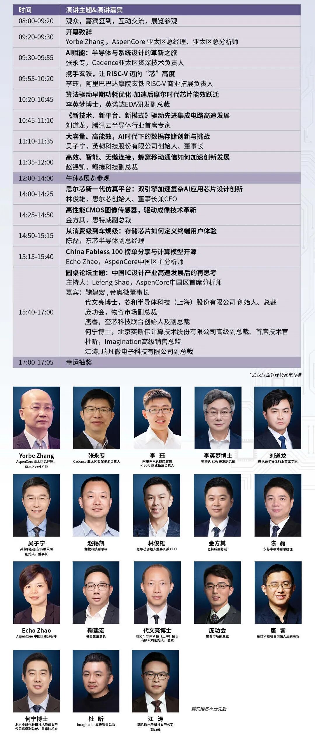 【明天見(jiàn)】IIC Shanghai 2025：同期峰會(huì)論壇展商名單全攻略