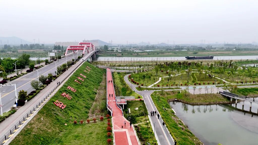 当涂城市公园让市民尽享生态文明