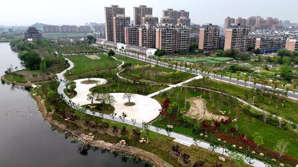 当涂城市公园让市民尽享生态文明