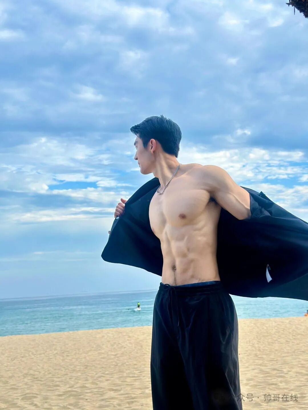 拳击场上的肌肉奶爸，完美型男气质！