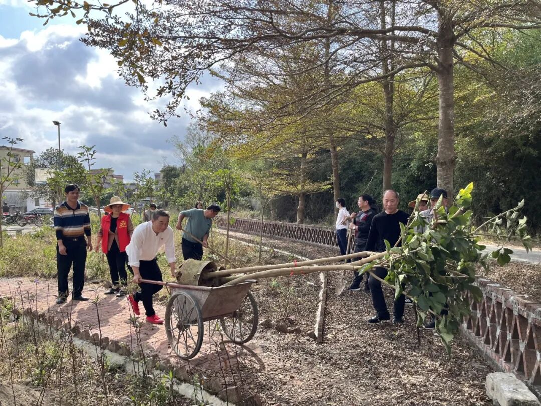绿美阳东阳东区各镇各部门持续开展乡村绿化工作