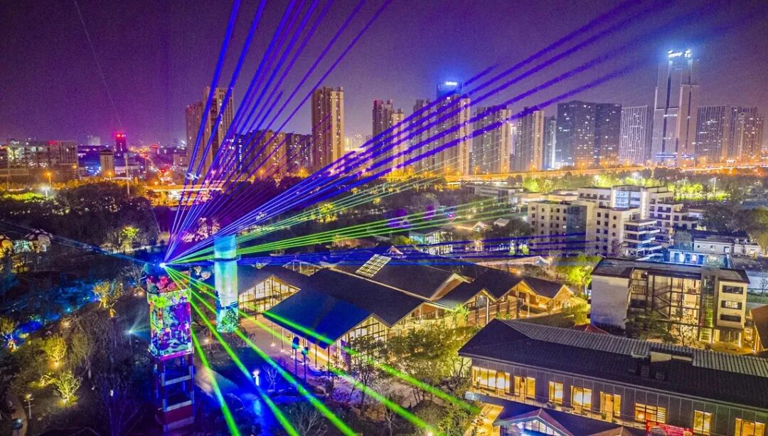 解锁夜景模式合肥园博小镇夜间接驳专线来啦