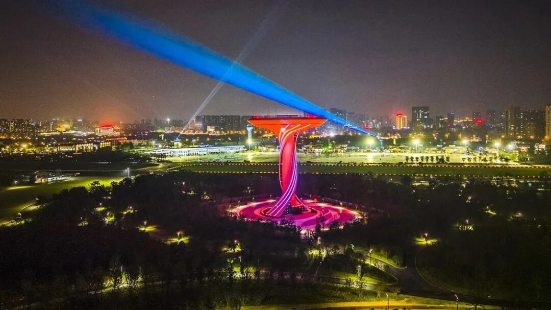 解锁夜景模式合肥园博小镇夜间接驳专线来啦