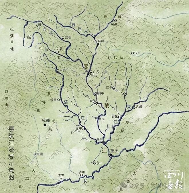 汉江与嘉陵江:长江北岸支流之王的较量