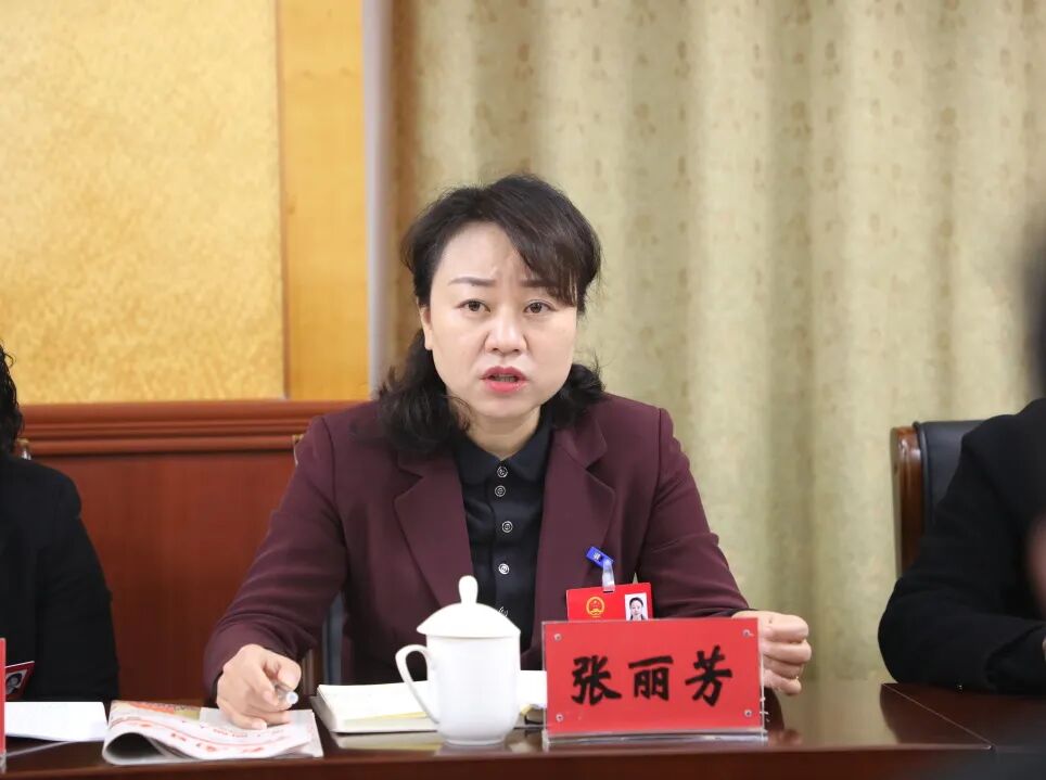 在认真听取代表们的发言后,张丽芳说,过去一年,在全市上下的共同努力