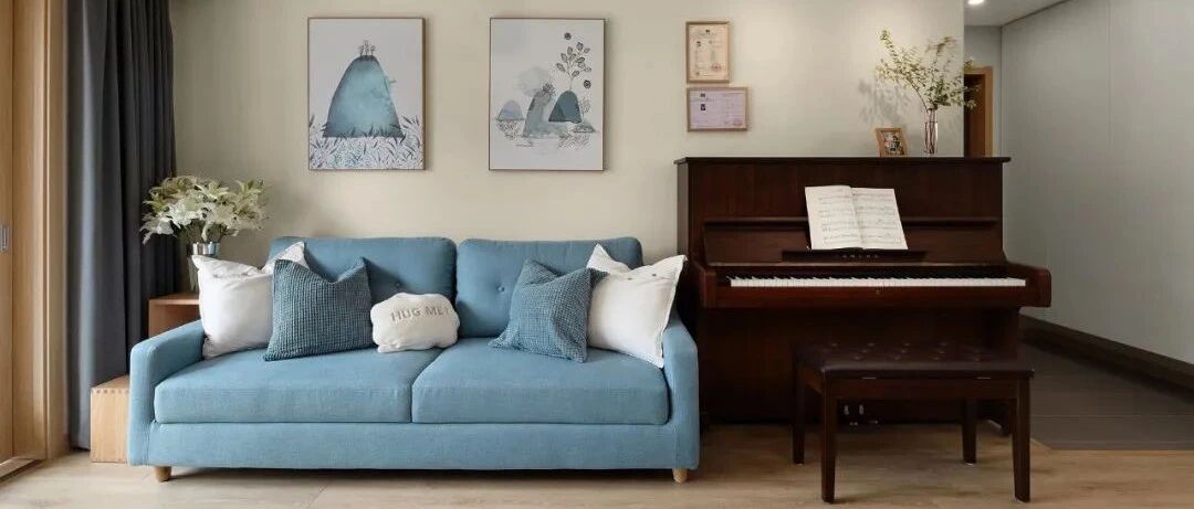 上学的二孩之家就照这样装修