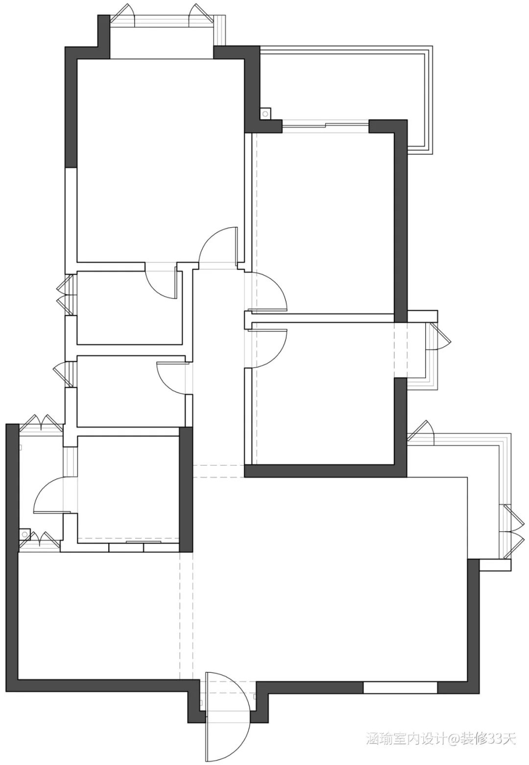 女生羨不羨慕？整牆收納，餐廚一體，次臥直接改成衣帽間 家居 第3張