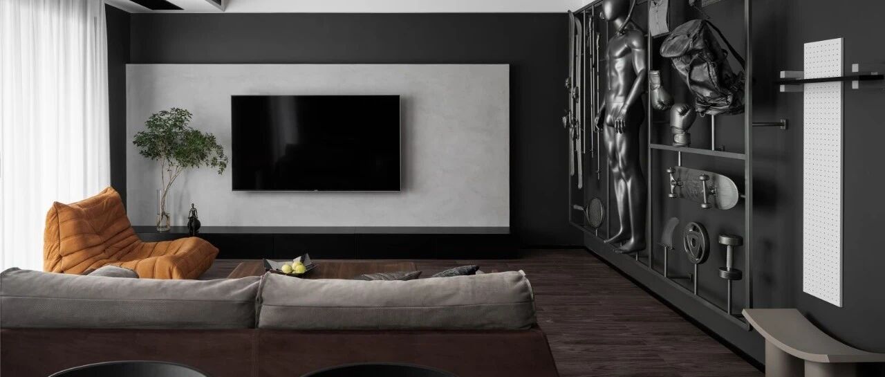 看客厅这面墙，屋主太会玩了