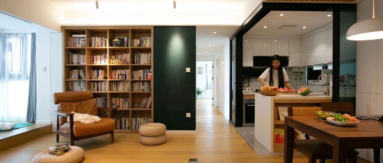 无电视无沙发，超强收纳温馨99平