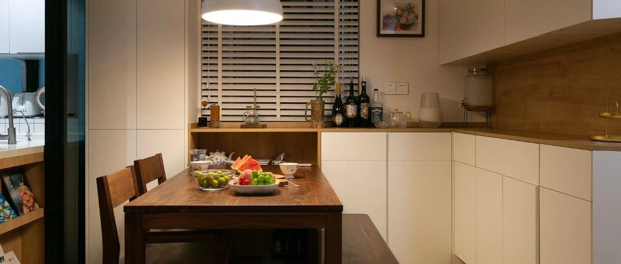 没有电视没沙发，收纳做得有点好