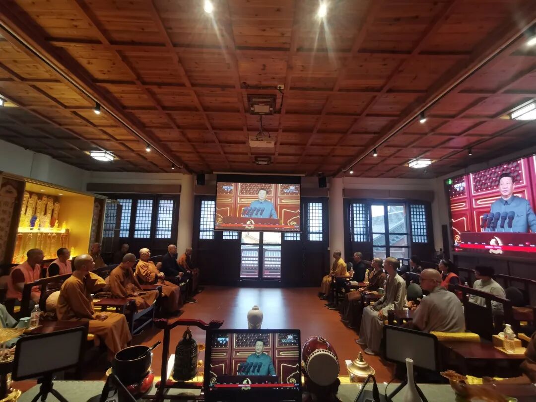 浙江佛教界热烈庆祝中国共产党成立100周年