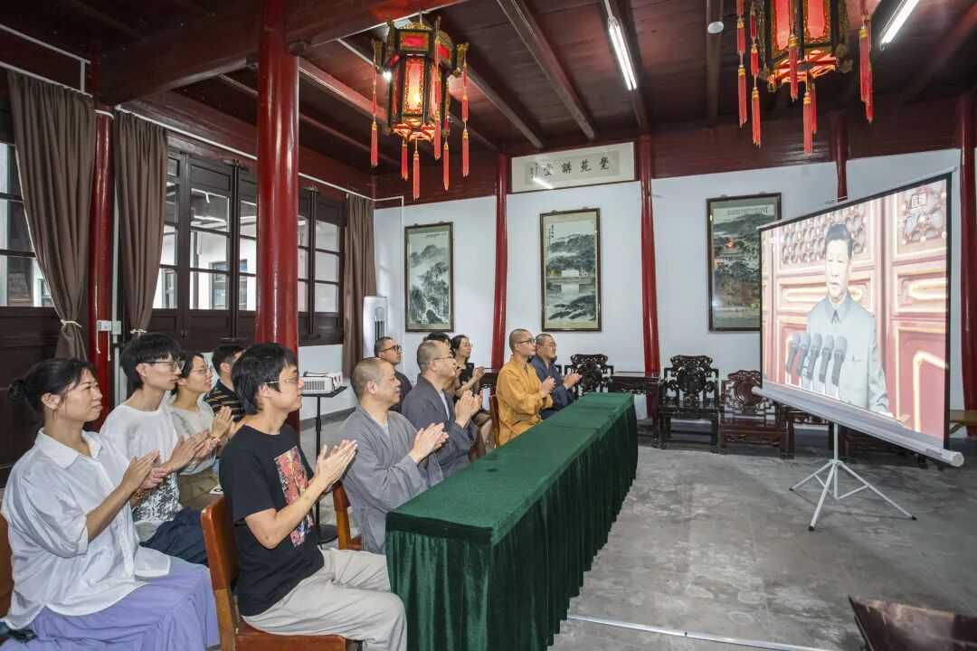 浙江佛教界热烈庆祝中国共产党成立100周年