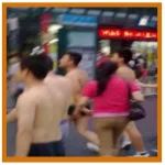 南宁街头惊现聚众裸奔，羞耻画面不忍直视：跪着赚钱，太可悲！