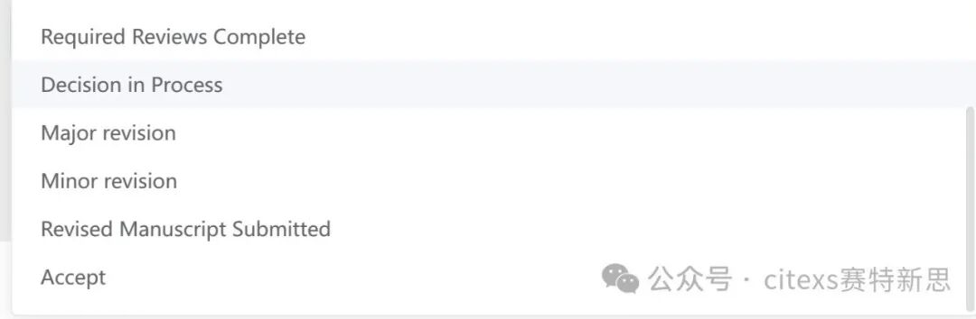 SCI刚投几天状态就变成了Decision in Process是不是意味着论文要被拒了-期刊+
