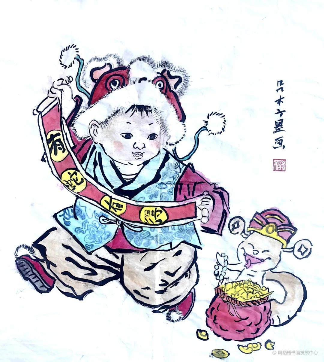 第一期 新春特辑 |“丹青颂 ”春节线上展作品展示 第37张