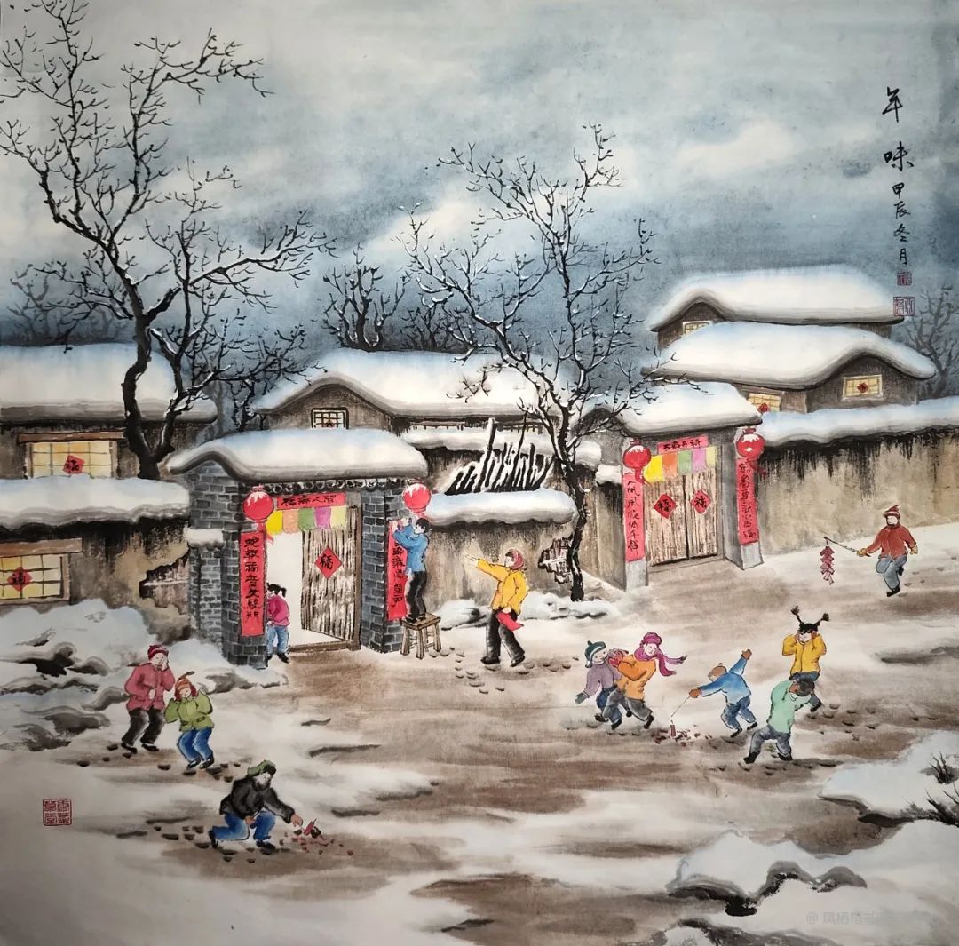 第一期 新春特辑 |“丹青颂 ”春节线上展作品展示 第38张